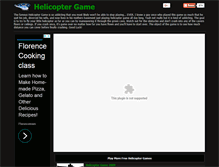 Tablet Screenshot of helicopter-game.org